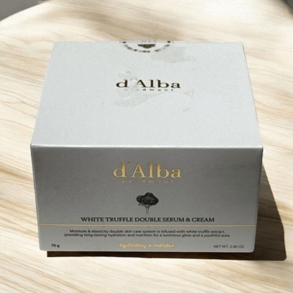 d'Alba White Truffle Double Serum &‎ Cream 2.46oz NIB Sealed
